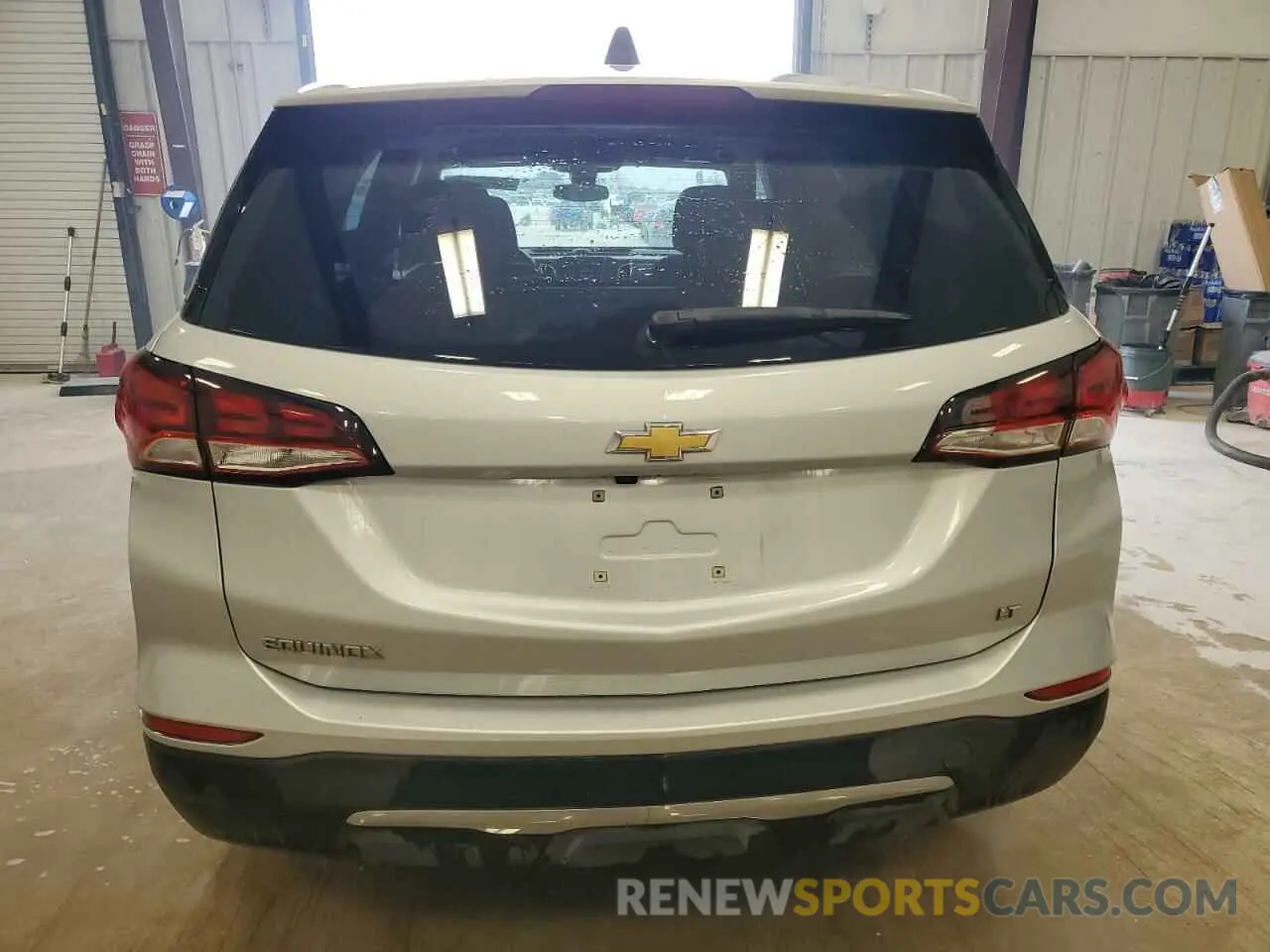 6 fotografías del automóvil dañado 3GNAXKEV2NL141816 CHEVROLET EQUINOX 2022