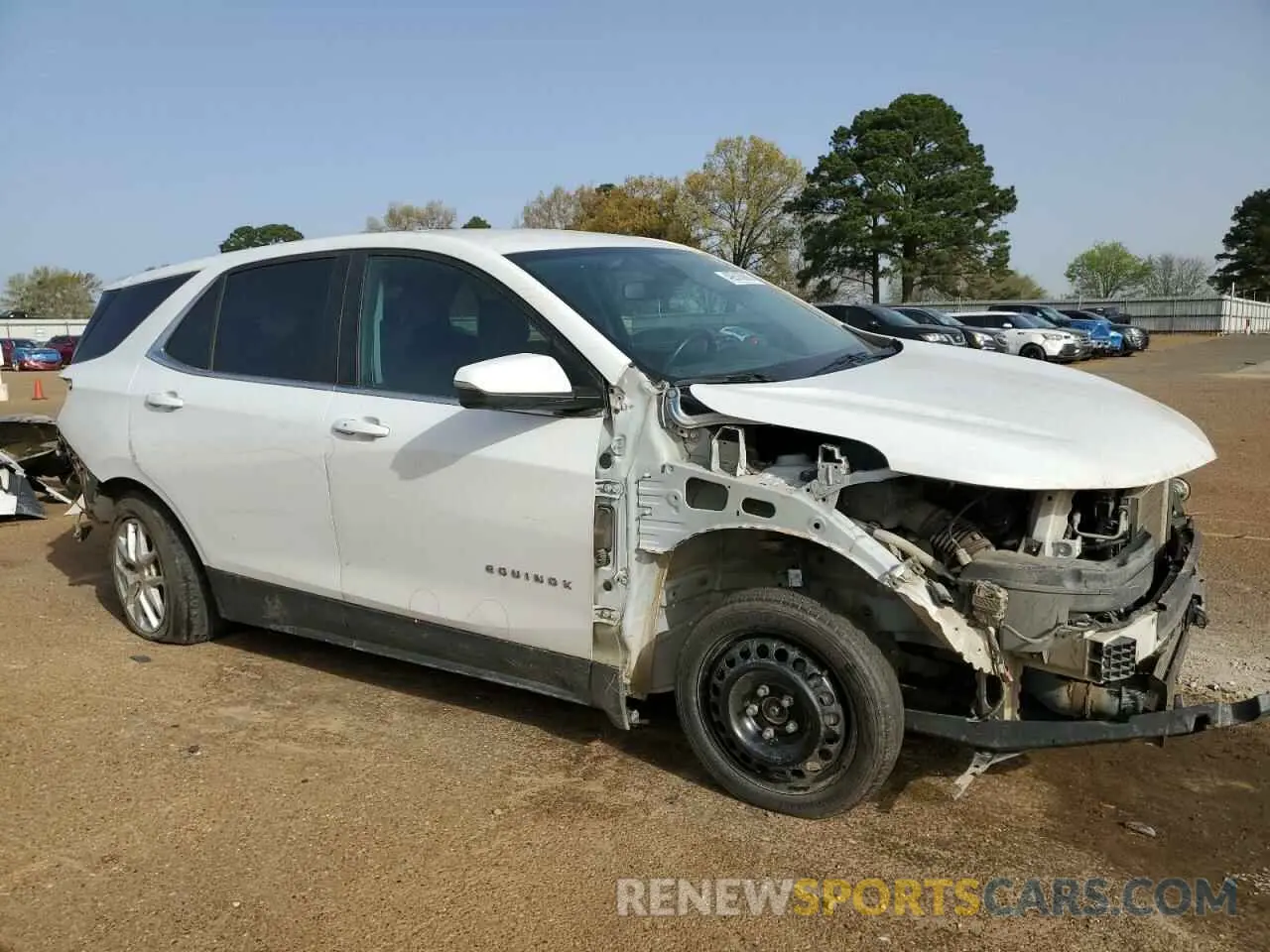 4 fotografías del automóvil dañado 3GNAXKEV2NL296835 CHEVROLET EQUINOX 2022