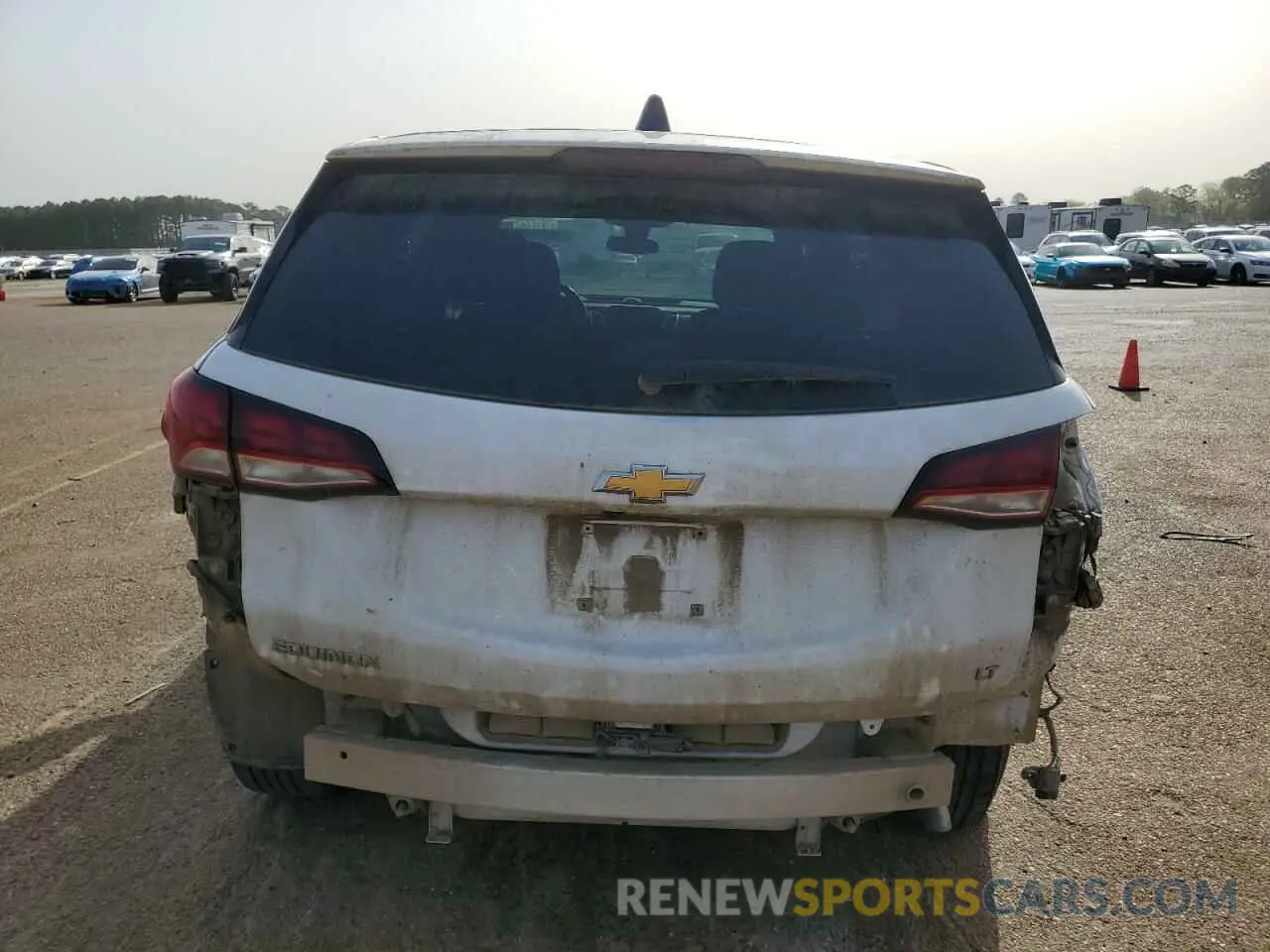 6 fotografías del automóvil dañado 3GNAXKEV2NL296835 CHEVROLET EQUINOX 2022