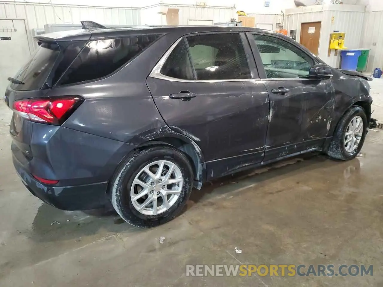 3 fotografías del automóvil dañado 3GNAXKEV2NS244921 CHEVROLET EQUINOX 2022