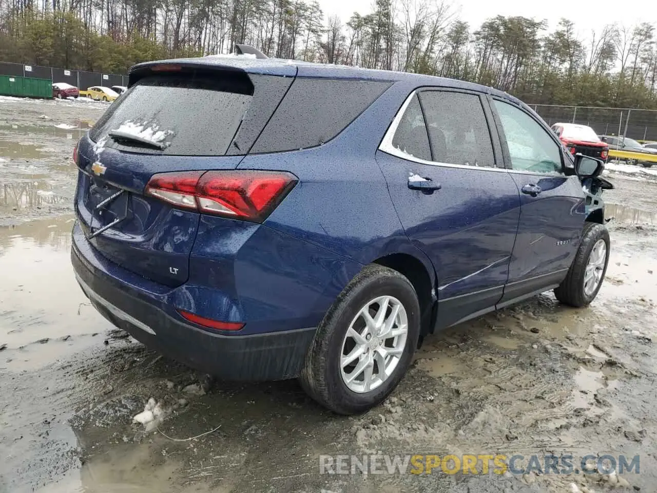 3 fotografías del automóvil dañado 3GNAXKEV3NL110042 CHEVROLET EQUINOX 2022
