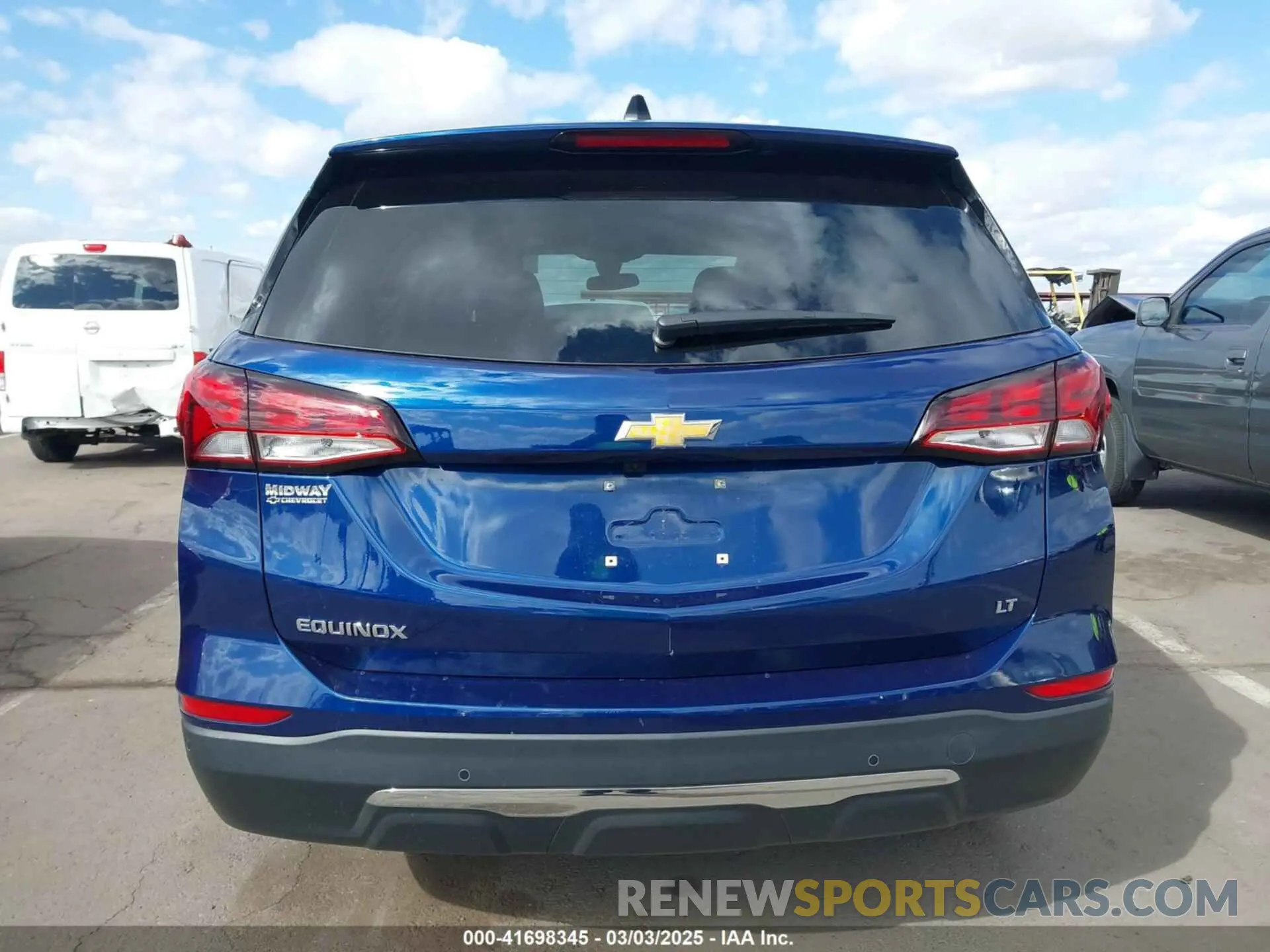 16 fotografías del automóvil dañado 3GNAXKEV3NL117010 CHEVROLET EQUINOX 2022