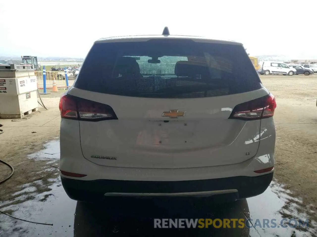 6 fotografías del automóvil dañado 3GNAXKEV3NL135426 CHEVROLET EQUINOX 2022