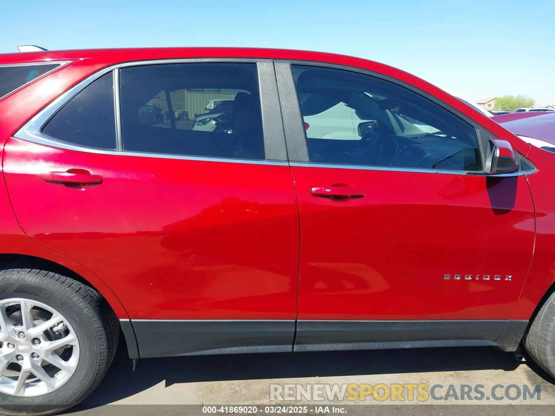 13 fotografías del automóvil dañado 3GNAXKEV3NL212053 CHEVROLET EQUINOX 2022