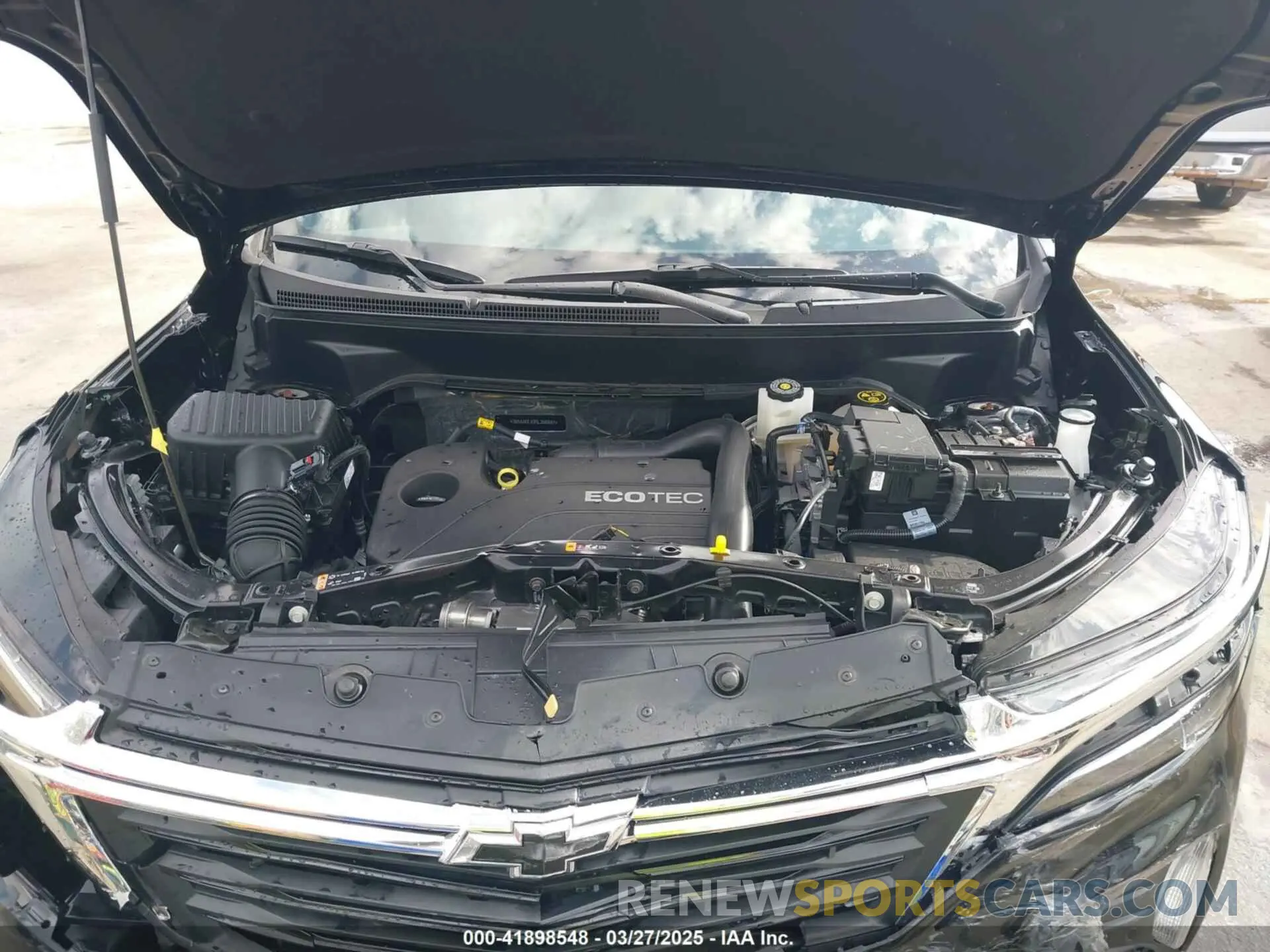 10 fotografías del automóvil dañado 3GNAXKEV3NL256697 CHEVROLET EQUINOX 2022
