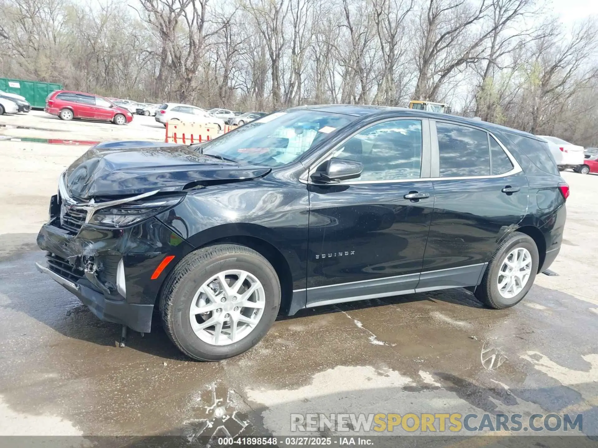 15 fotografías del automóvil dañado 3GNAXKEV3NL256697 CHEVROLET EQUINOX 2022