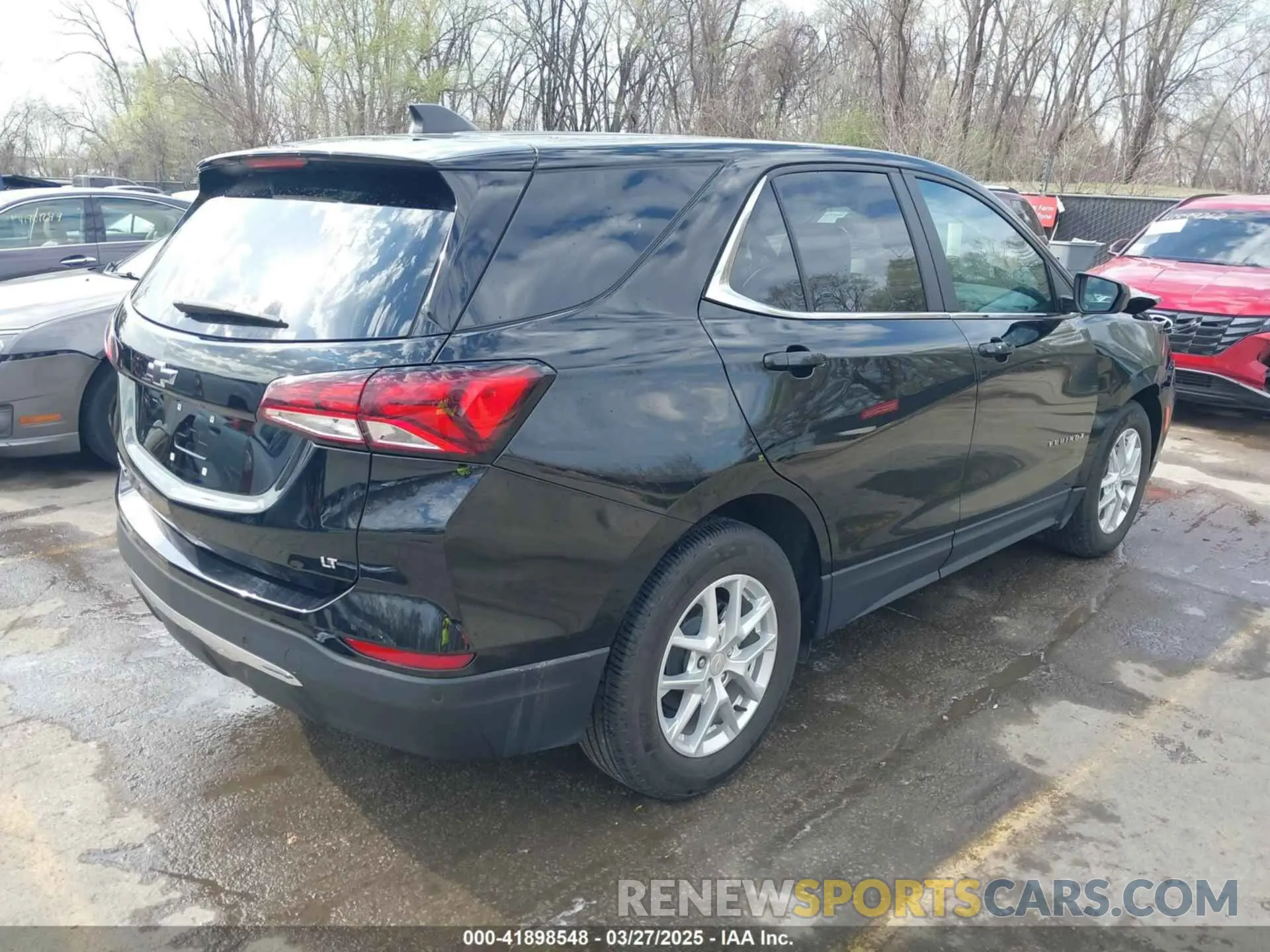 4 fotografías del automóvil dañado 3GNAXKEV3NL256697 CHEVROLET EQUINOX 2022