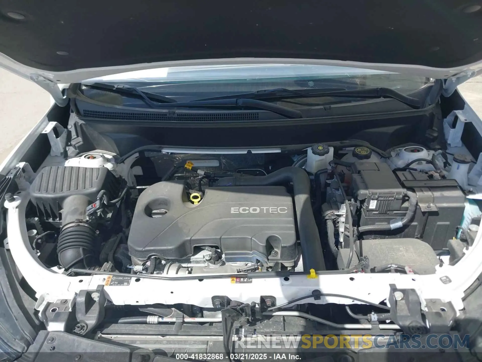 10 fotografías del automóvil dañado 3GNAXKEV3NL305624 CHEVROLET EQUINOX 2022
