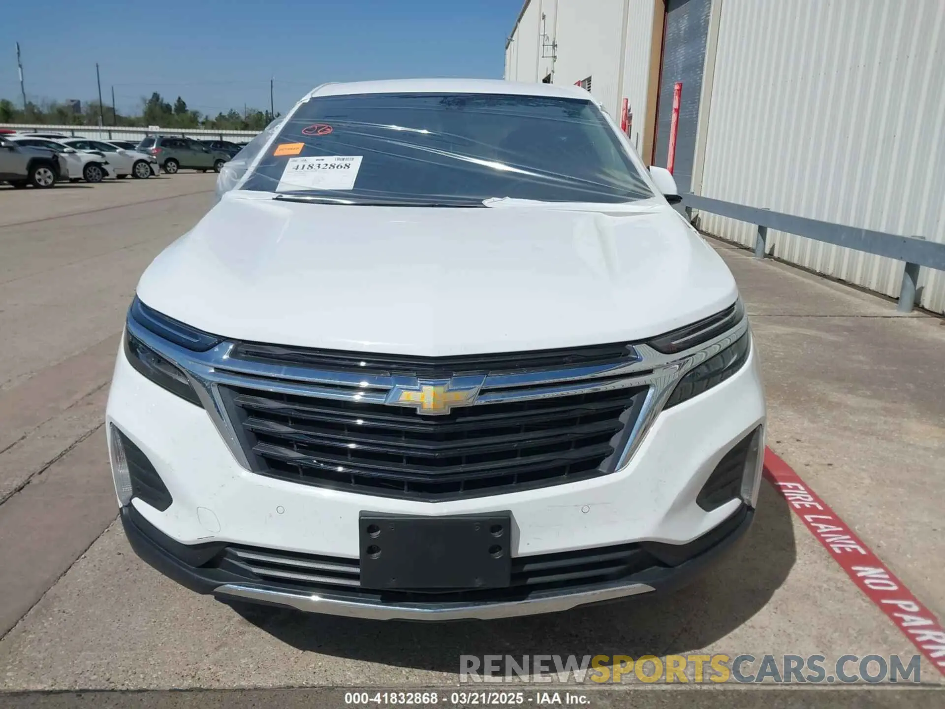 12 fotografías del automóvil dañado 3GNAXKEV3NL305624 CHEVROLET EQUINOX 2022