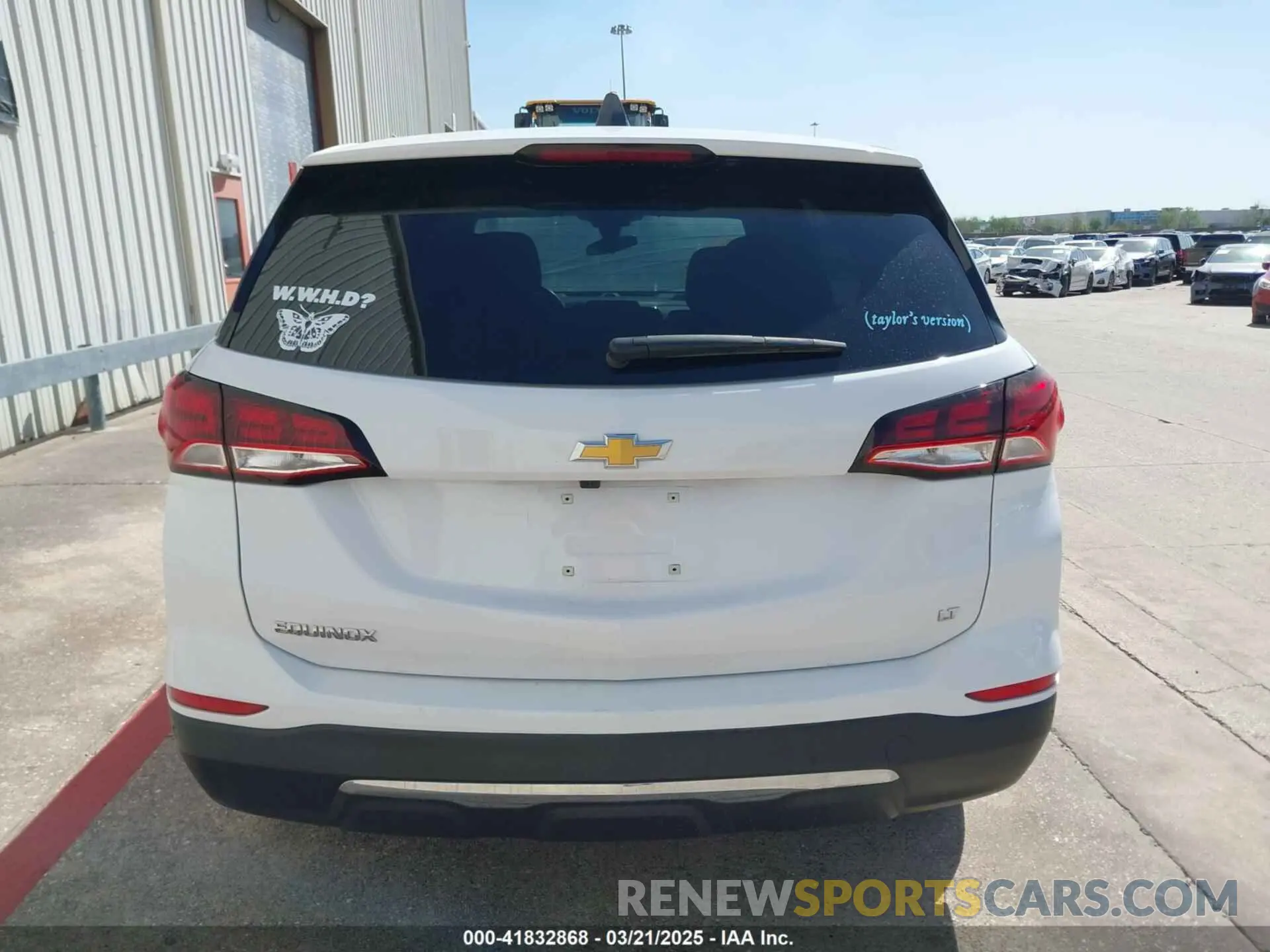 16 fotografías del automóvil dañado 3GNAXKEV3NL305624 CHEVROLET EQUINOX 2022