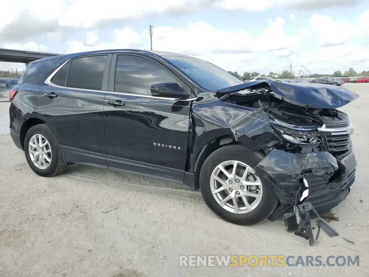 4 fotografías del automóvil dañado 3GNAXKEV4NL107134 CHEVROLET EQUINOX 2022