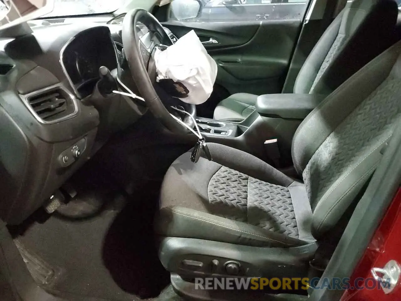 7 fotografías del automóvil dañado 3GNAXKEV4NL157628 CHEVROLET EQUINOX 2022
