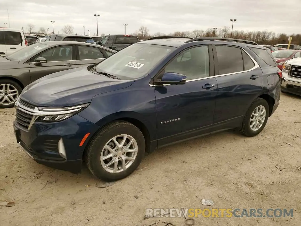 1 fotografías del automóvil dañado 3GNAXKEV4NL158052 CHEVROLET EQUINOX 2022