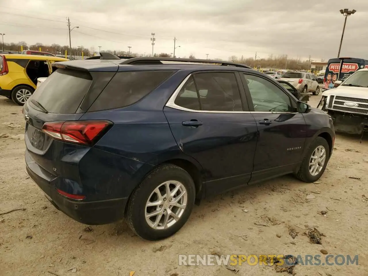 3 fotografías del automóvil dañado 3GNAXKEV4NL158052 CHEVROLET EQUINOX 2022