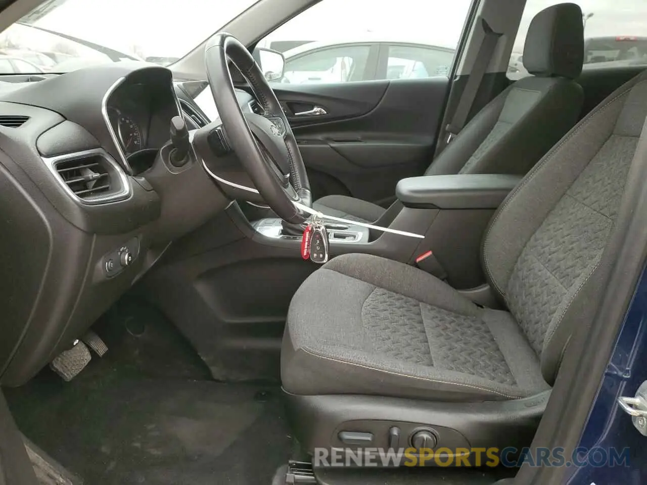 7 fotografías del automóvil dañado 3GNAXKEV4NL158052 CHEVROLET EQUINOX 2022