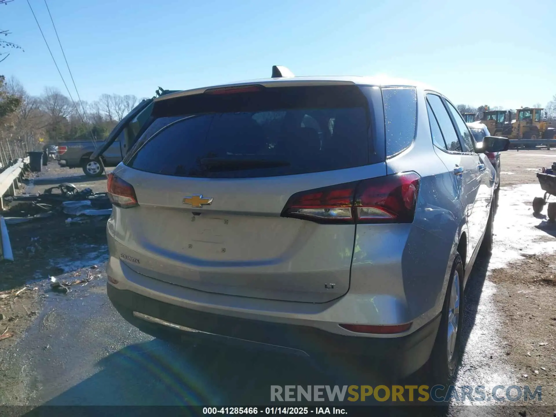 16 fotografías del automóvil dañado 3GNAXKEV4NL234627 CHEVROLET EQUINOX 2022