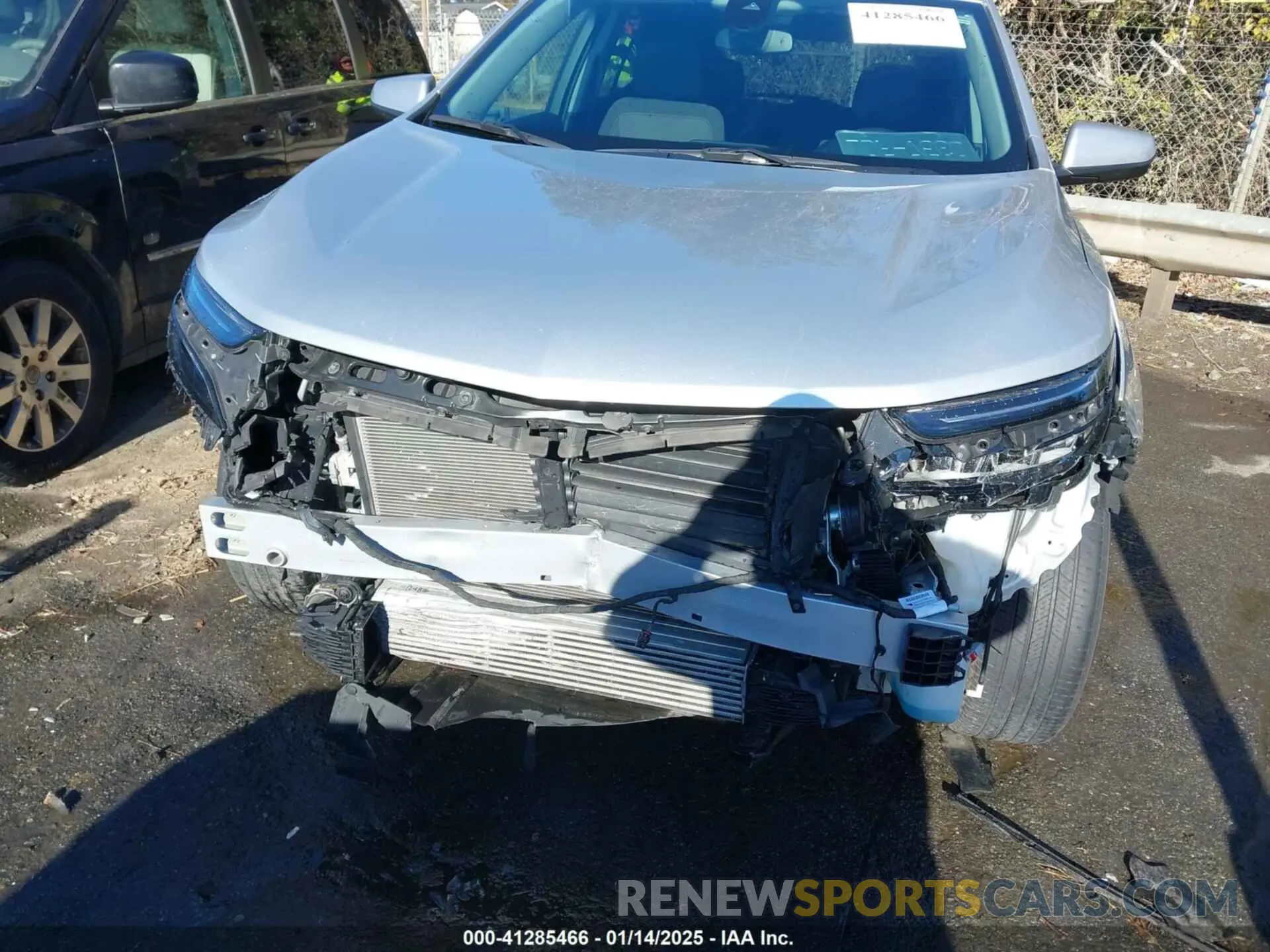 6 fotografías del automóvil dañado 3GNAXKEV4NL234627 CHEVROLET EQUINOX 2022