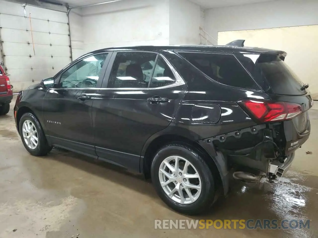 2 fotografías del automóvil dañado 3GNAXKEV4NL247538 CHEVROLET EQUINOX 2022