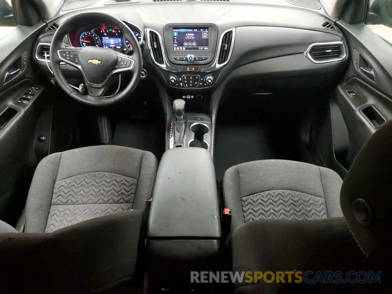 8 fotografías del automóvil dañado 3GNAXKEV4NL247538 CHEVROLET EQUINOX 2022