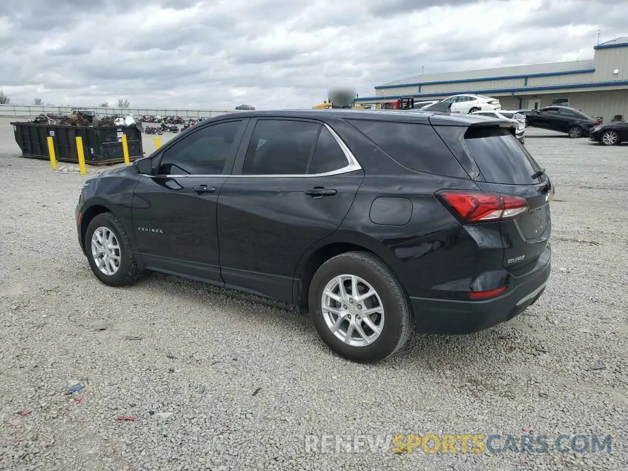2 fotografías del automóvil dañado 3GNAXKEV4NL255333 CHEVROLET EQUINOX 2022