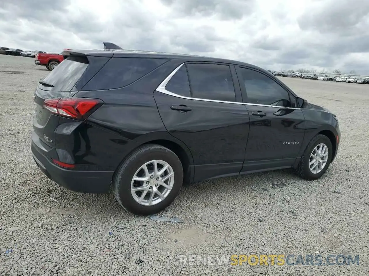 3 fotografías del automóvil dañado 3GNAXKEV4NL255333 CHEVROLET EQUINOX 2022