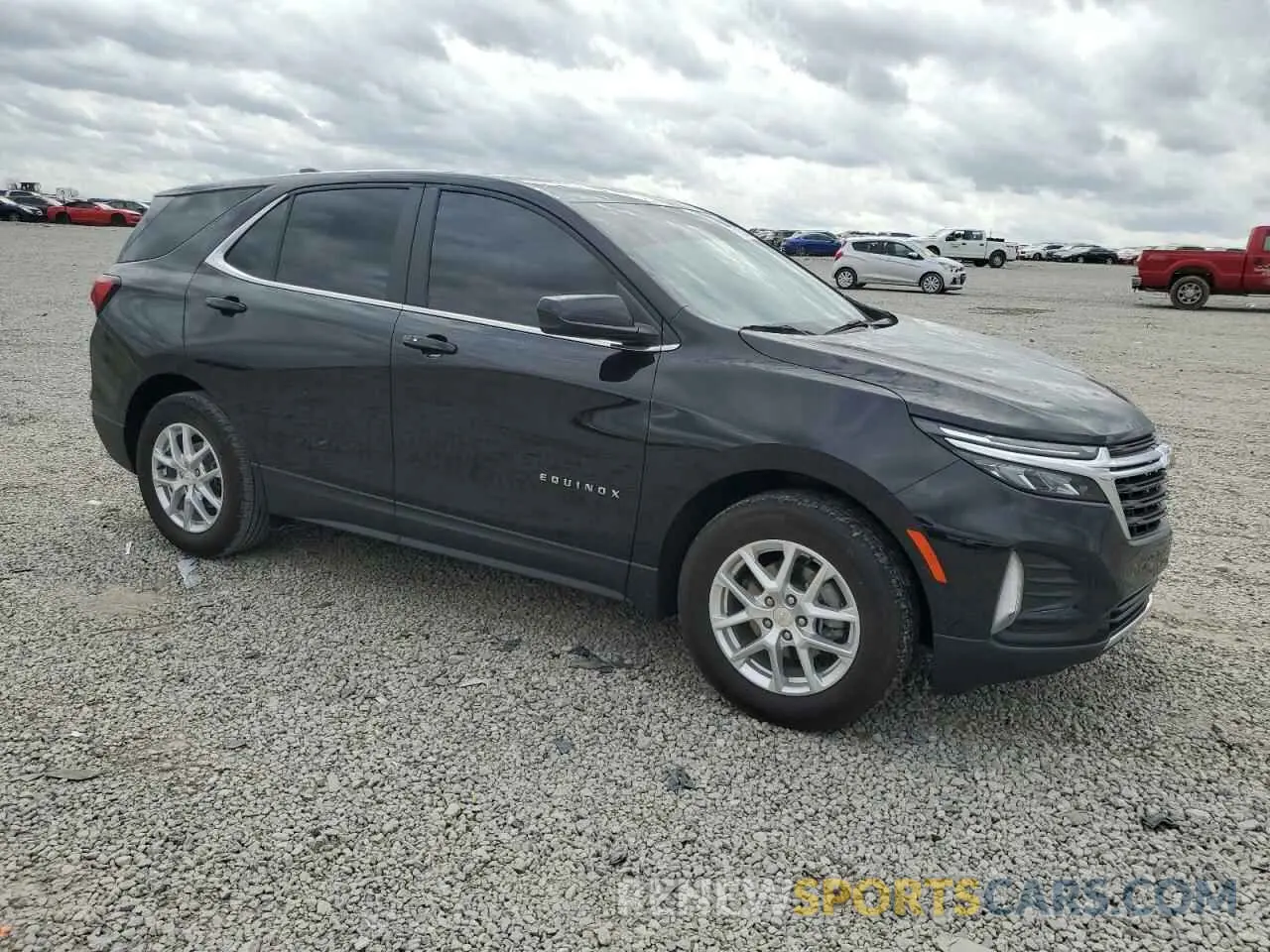 4 fotografías del automóvil dañado 3GNAXKEV4NL255333 CHEVROLET EQUINOX 2022