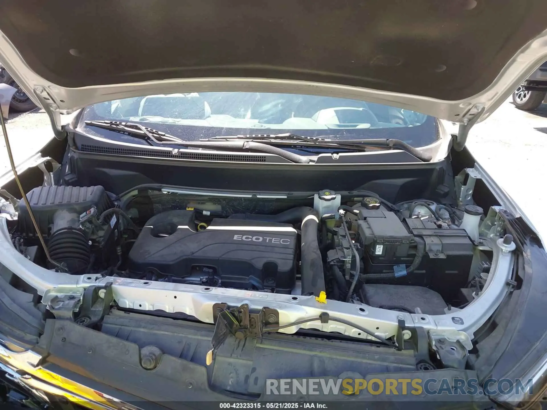 10 fotografías del automóvil dañado 3GNAXKEV4NL262654 CHEVROLET EQUINOX 2022