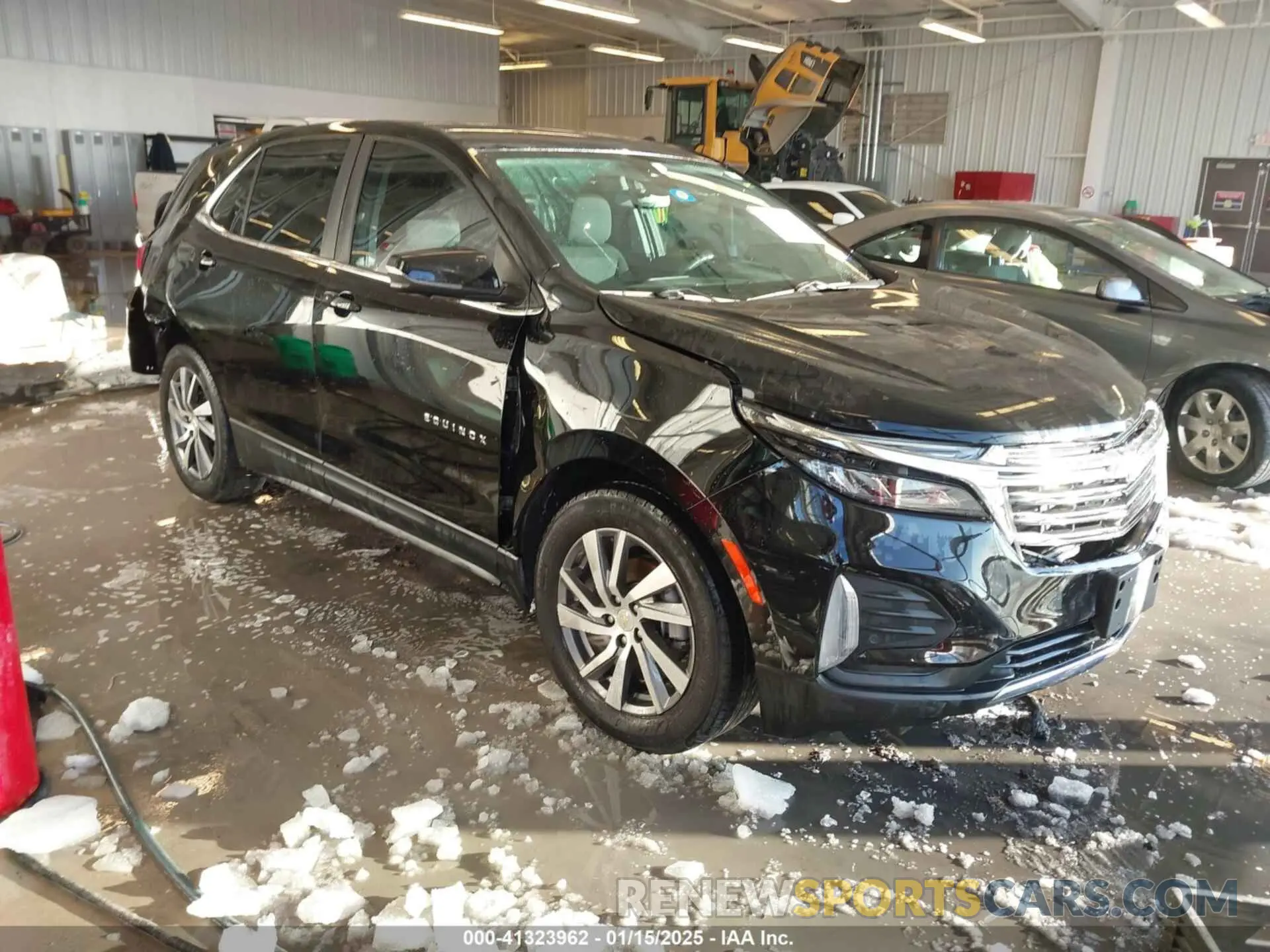 1 fotografías del automóvil dañado 3GNAXKEV4NL271337 CHEVROLET EQUINOX 2022