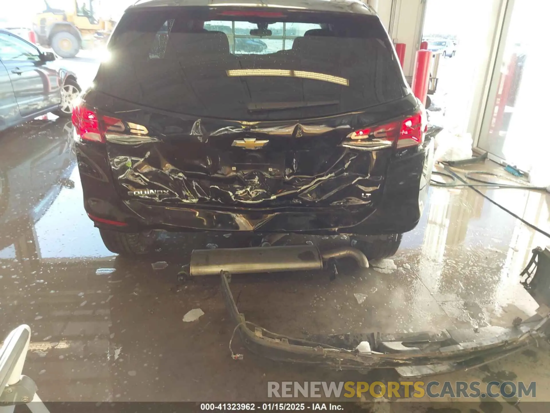 6 fotografías del automóvil dañado 3GNAXKEV4NL271337 CHEVROLET EQUINOX 2022