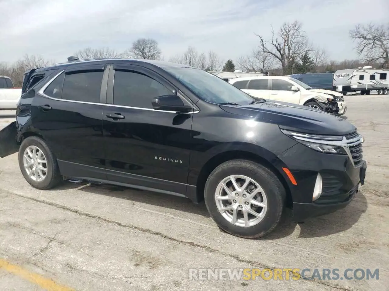 4 fotografías del automóvil dañado 3GNAXKEV5NL128137 CHEVROLET EQUINOX 2022
