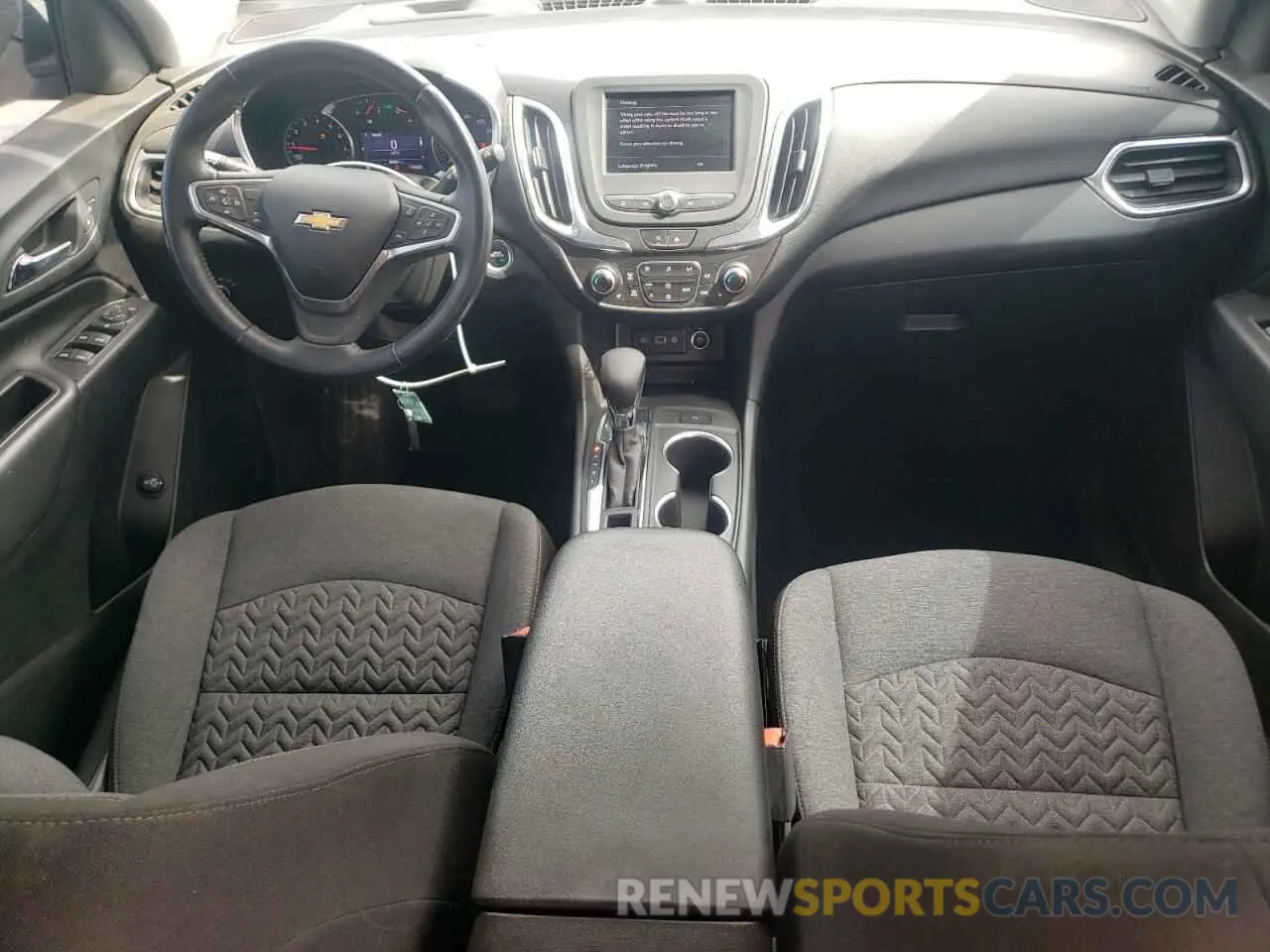 8 fotografías del automóvil dañado 3GNAXKEV5NL128137 CHEVROLET EQUINOX 2022