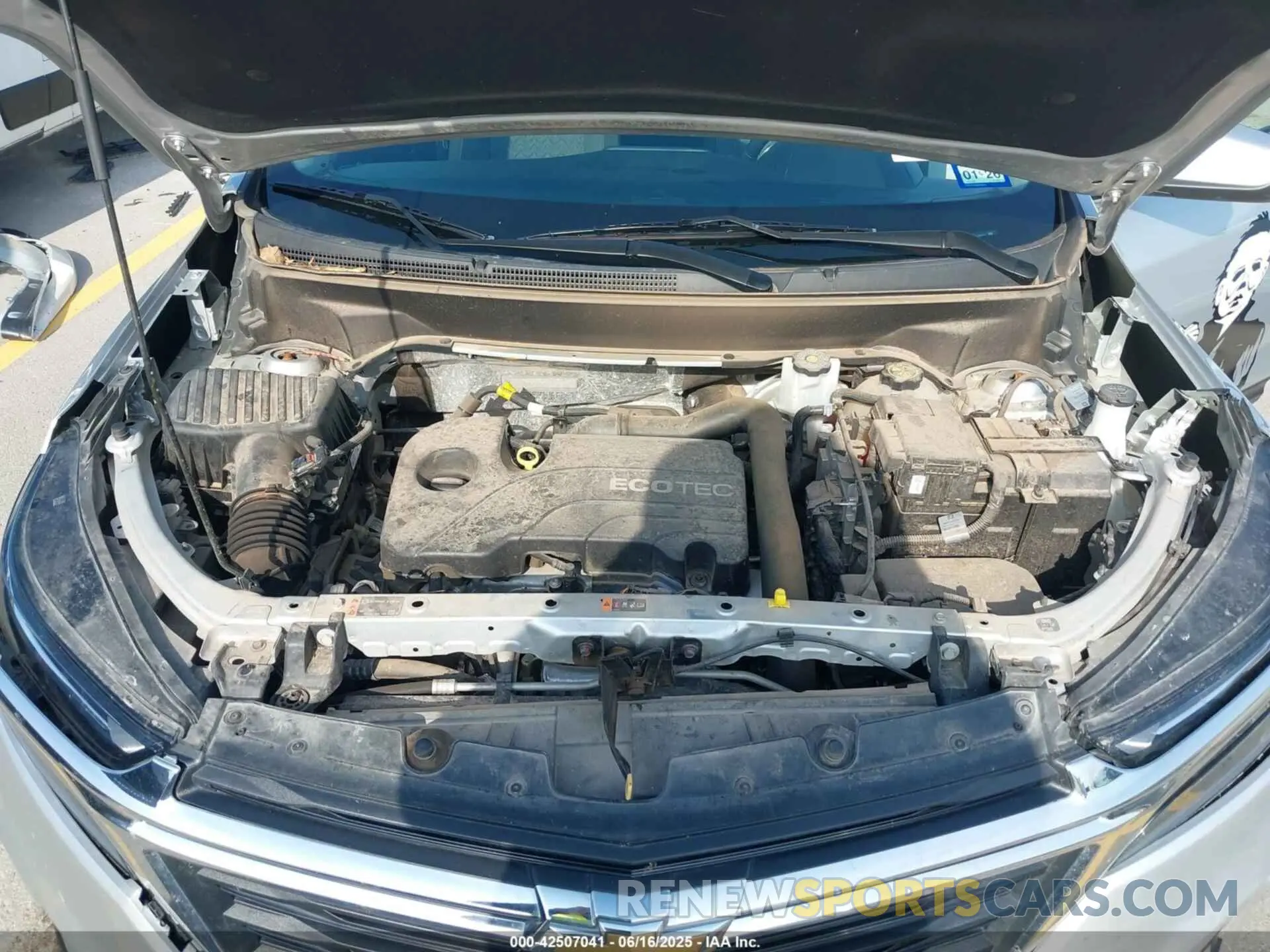 10 fotografías del automóvil dañado 3GNAXKEV5NL160179 CHEVROLET EQUINOX 2022