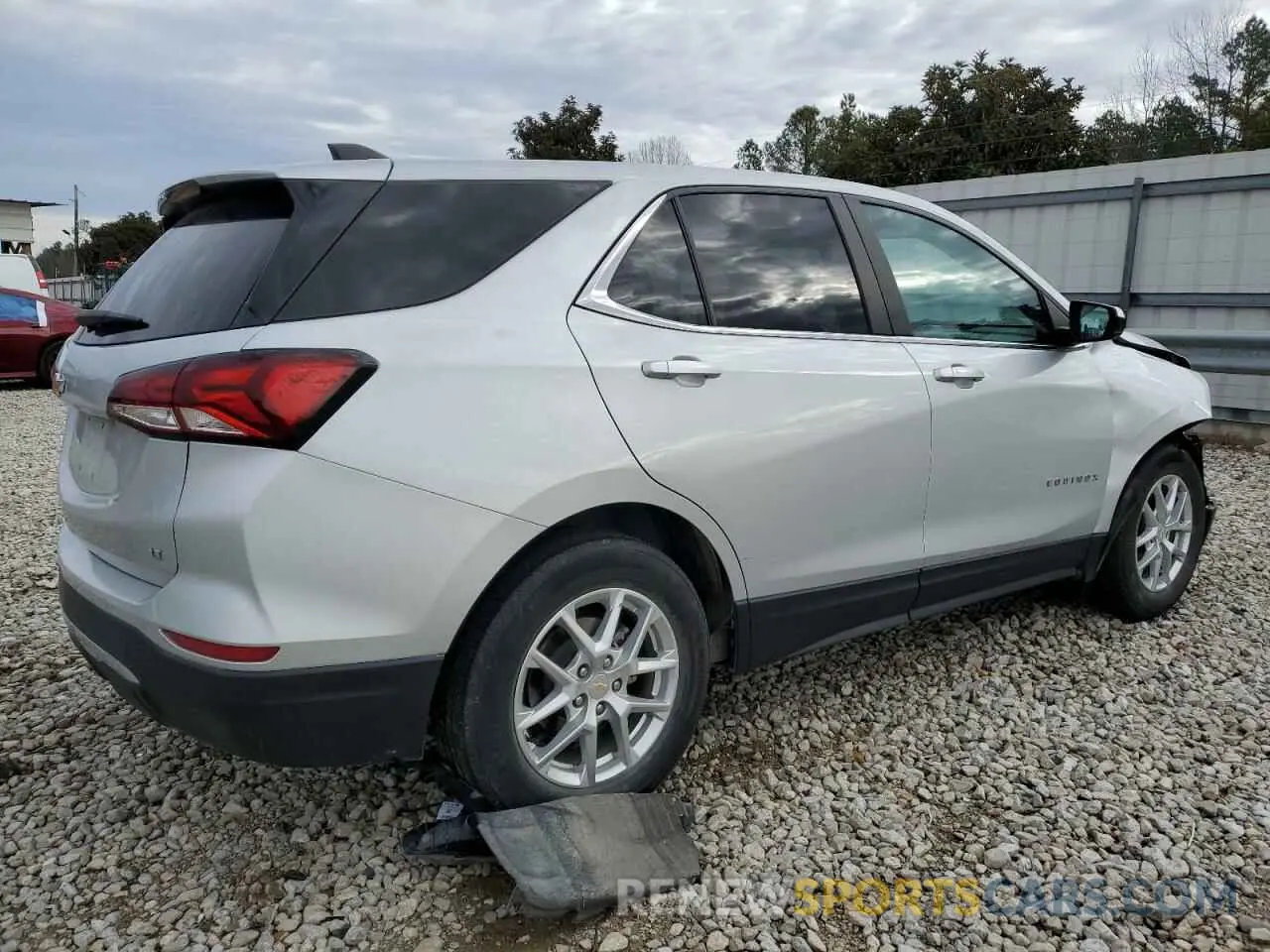 3 fotografías del automóvil dañado 3GNAXKEV5NL182666 CHEVROLET EQUINOX 2022