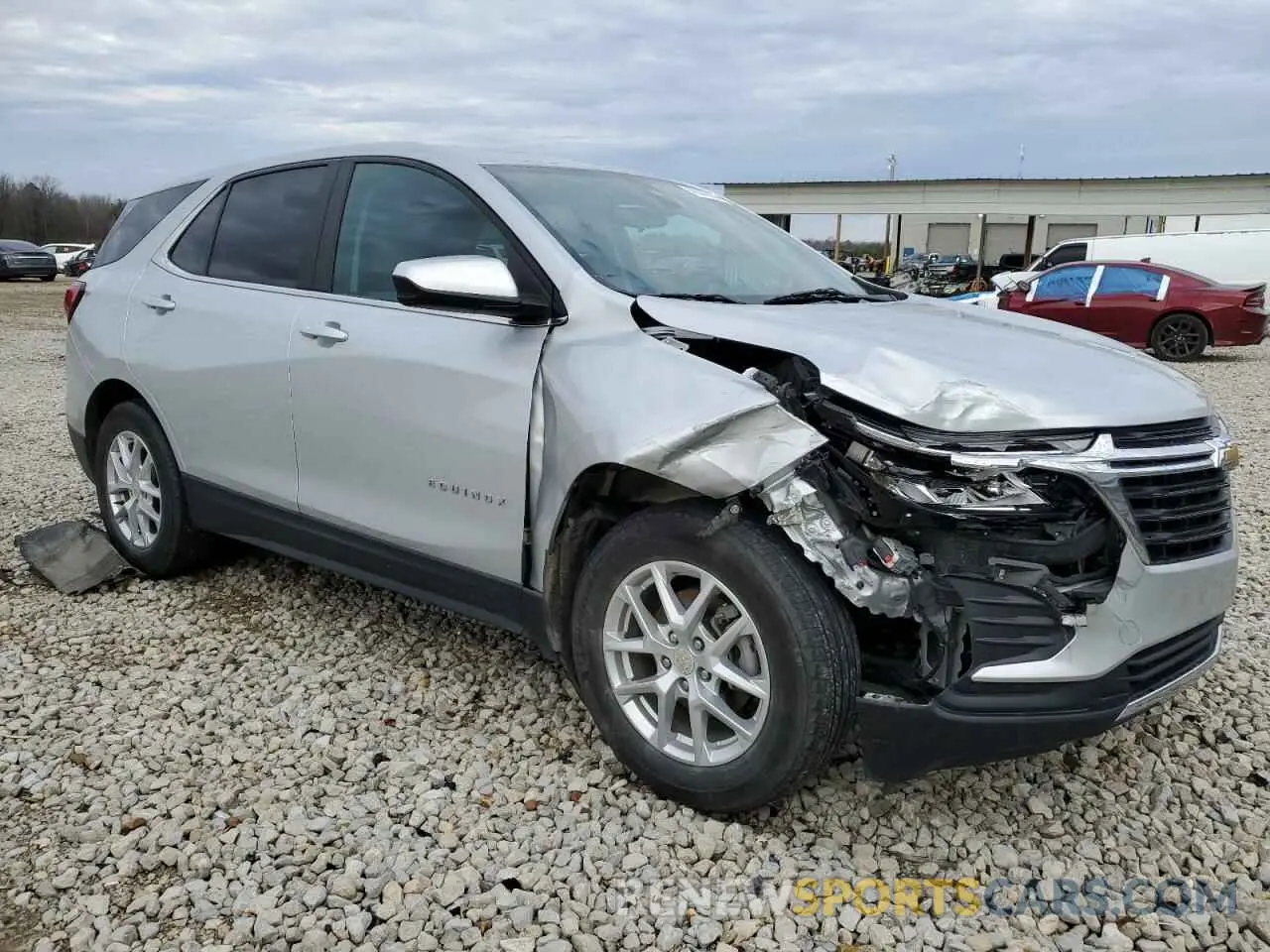 4 fotografías del automóvil dañado 3GNAXKEV5NL182666 CHEVROLET EQUINOX 2022