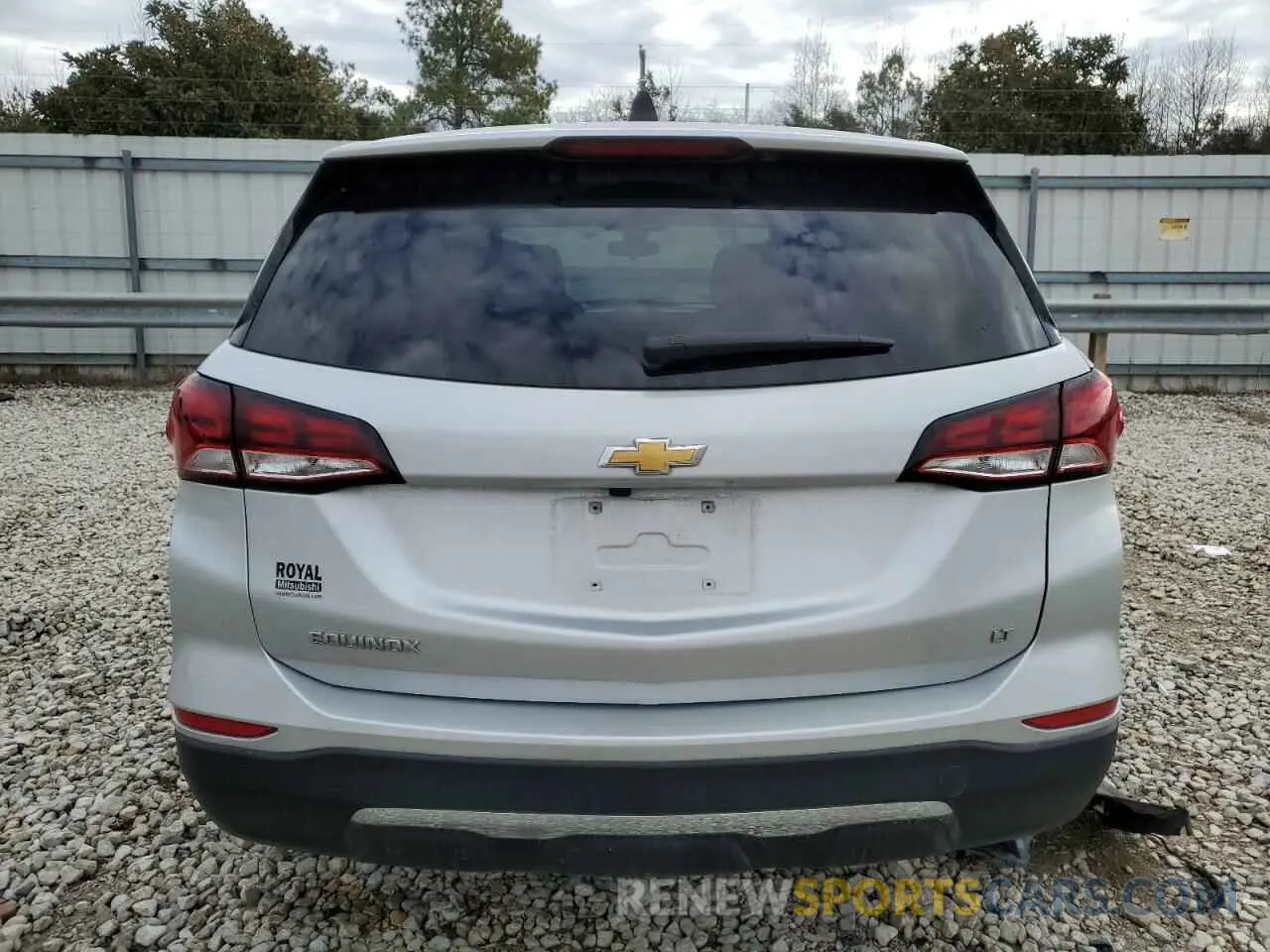 6 fotografías del automóvil dañado 3GNAXKEV5NL182666 CHEVROLET EQUINOX 2022