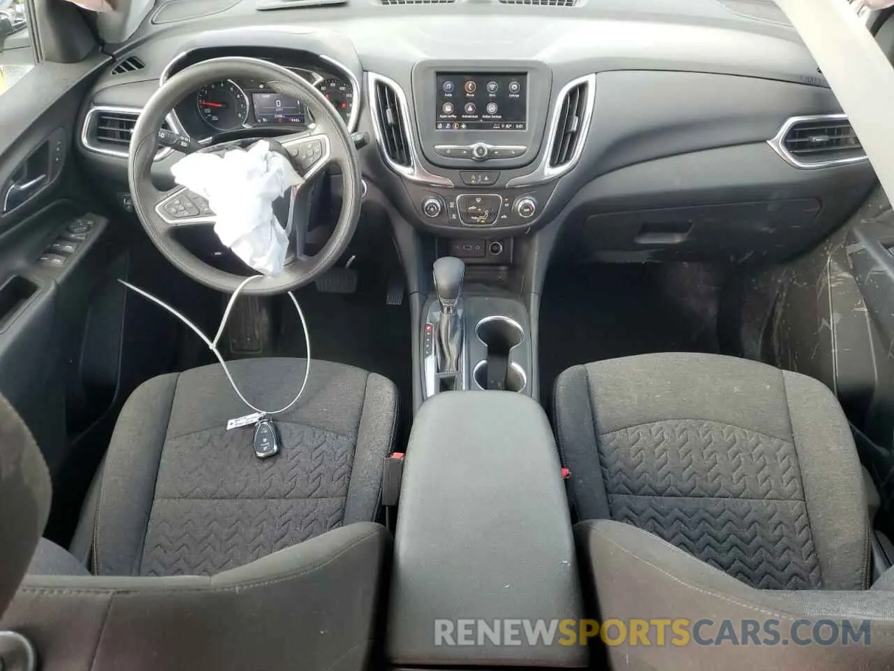 8 fotografías del automóvil dañado 3GNAXKEV5NL205136 CHEVROLET EQUINOX 2022