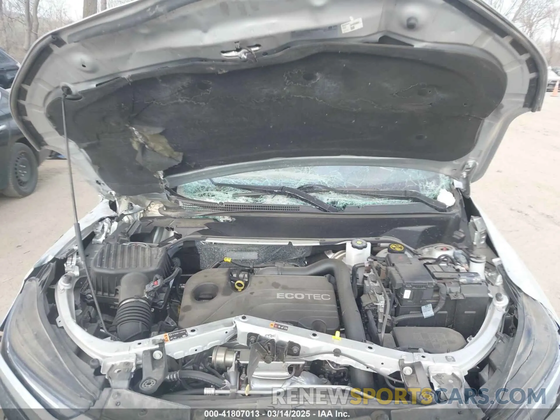10 fotografías del automóvil dañado 3GNAXKEV6NL106342 CHEVROLET EQUINOX 2022