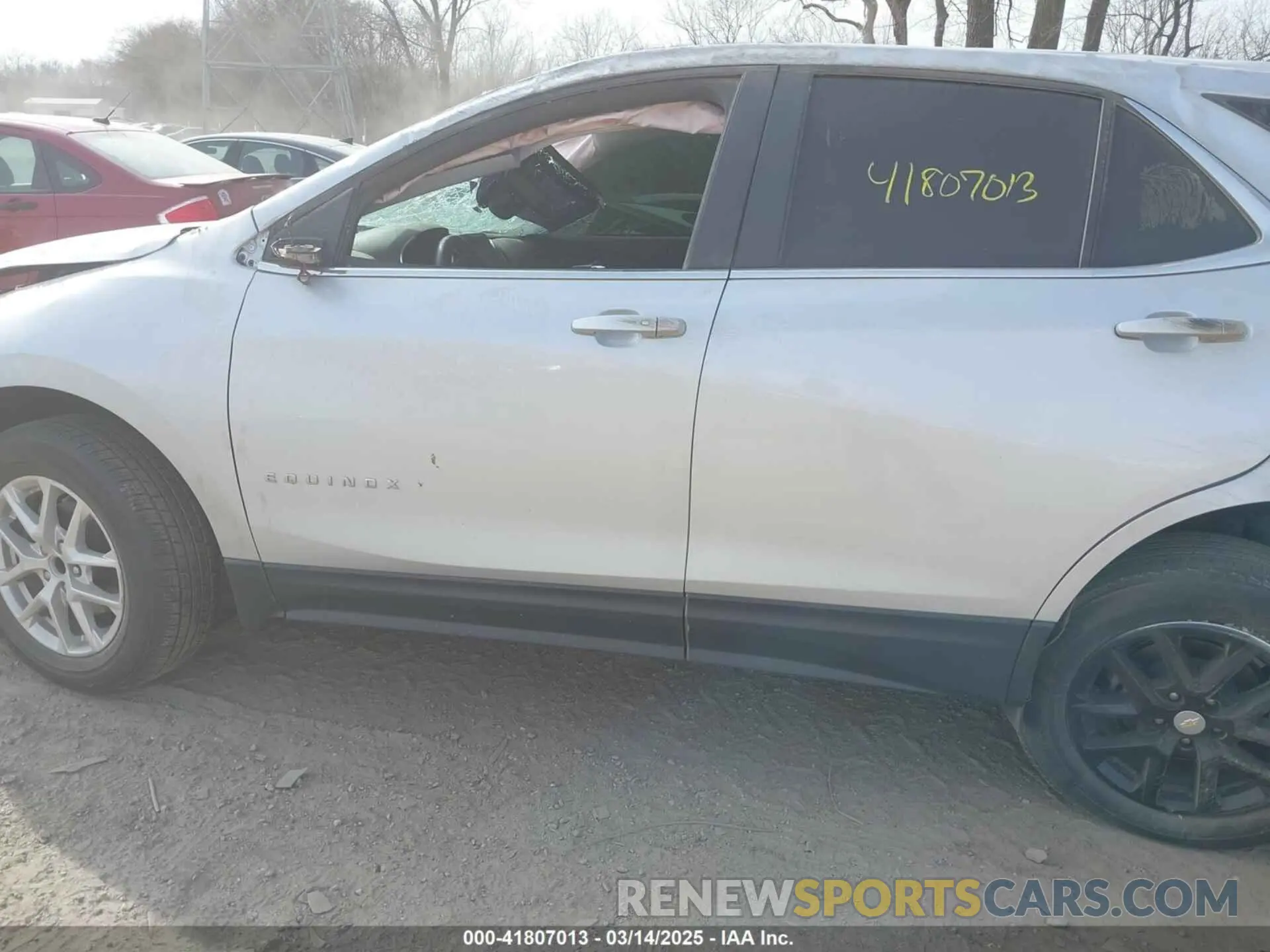 14 fotografías del automóvil dañado 3GNAXKEV6NL106342 CHEVROLET EQUINOX 2022