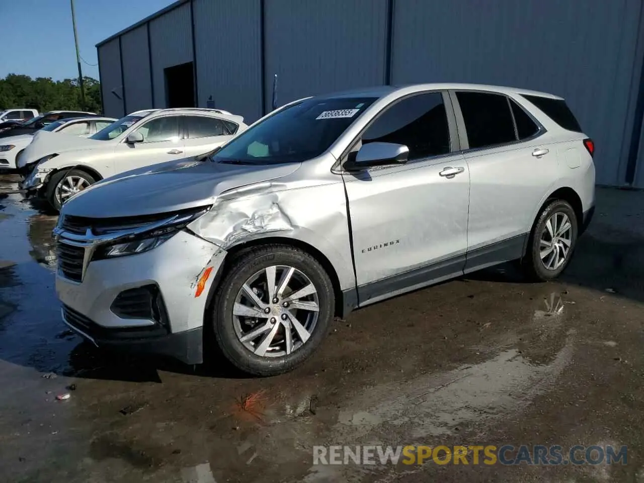 1 fotografías del automóvil dañado 3GNAXKEV6NL137686 CHEVROLET EQUINOX 2022