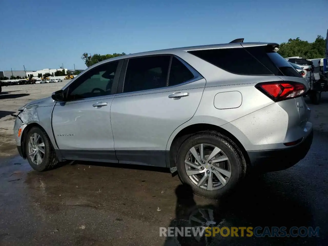 2 fotografías del automóvil dañado 3GNAXKEV6NL137686 CHEVROLET EQUINOX 2022