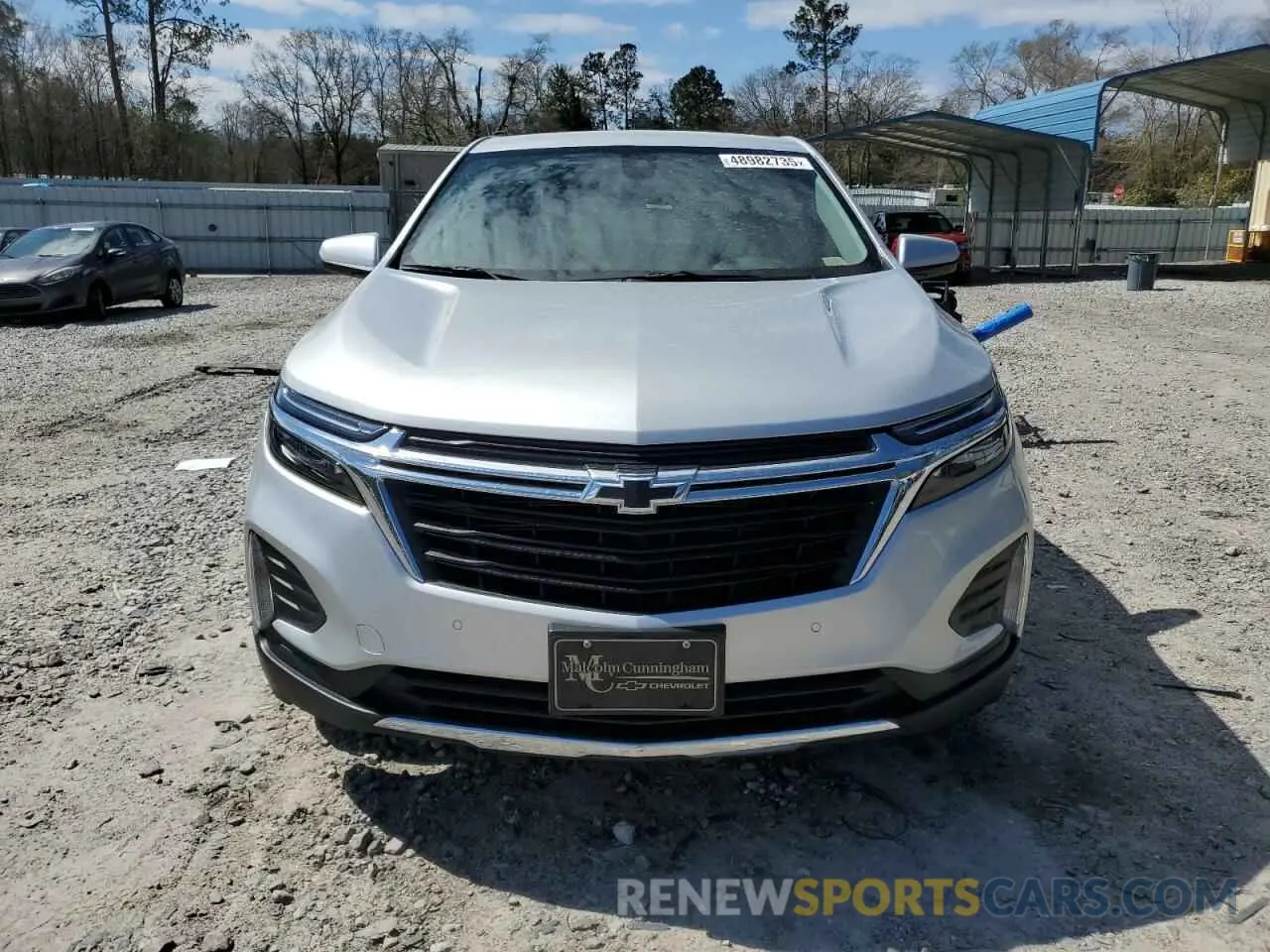 5 fotografías del automóvil dañado 3GNAXKEV6NL232538 CHEVROLET EQUINOX 2022
