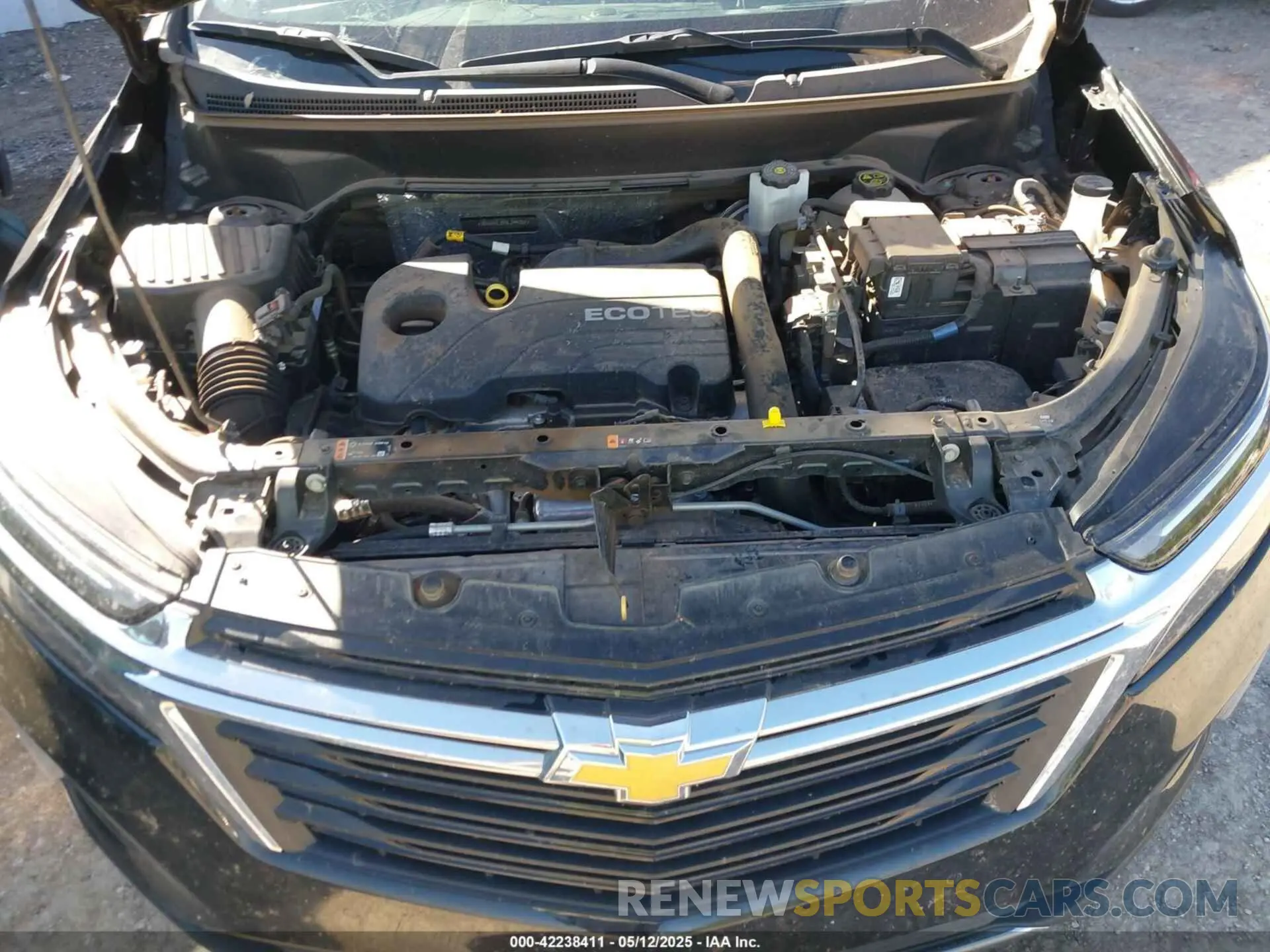 10 fotografías del automóvil dañado 3GNAXKEV6NL244057 CHEVROLET EQUINOX 2022