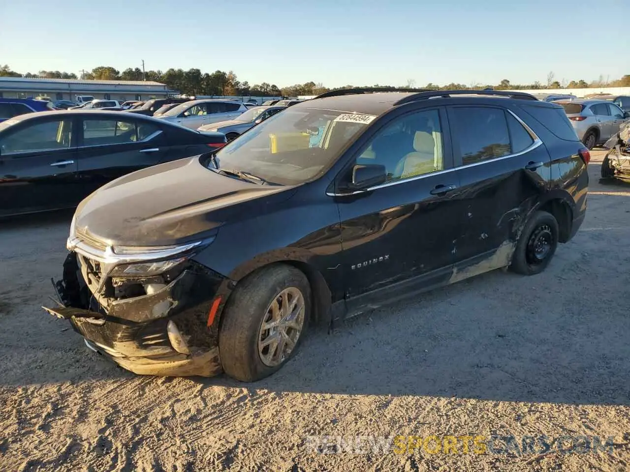 1 fotografías del automóvil dañado 3GNAXKEV6NL295381 CHEVROLET EQUINOX 2022