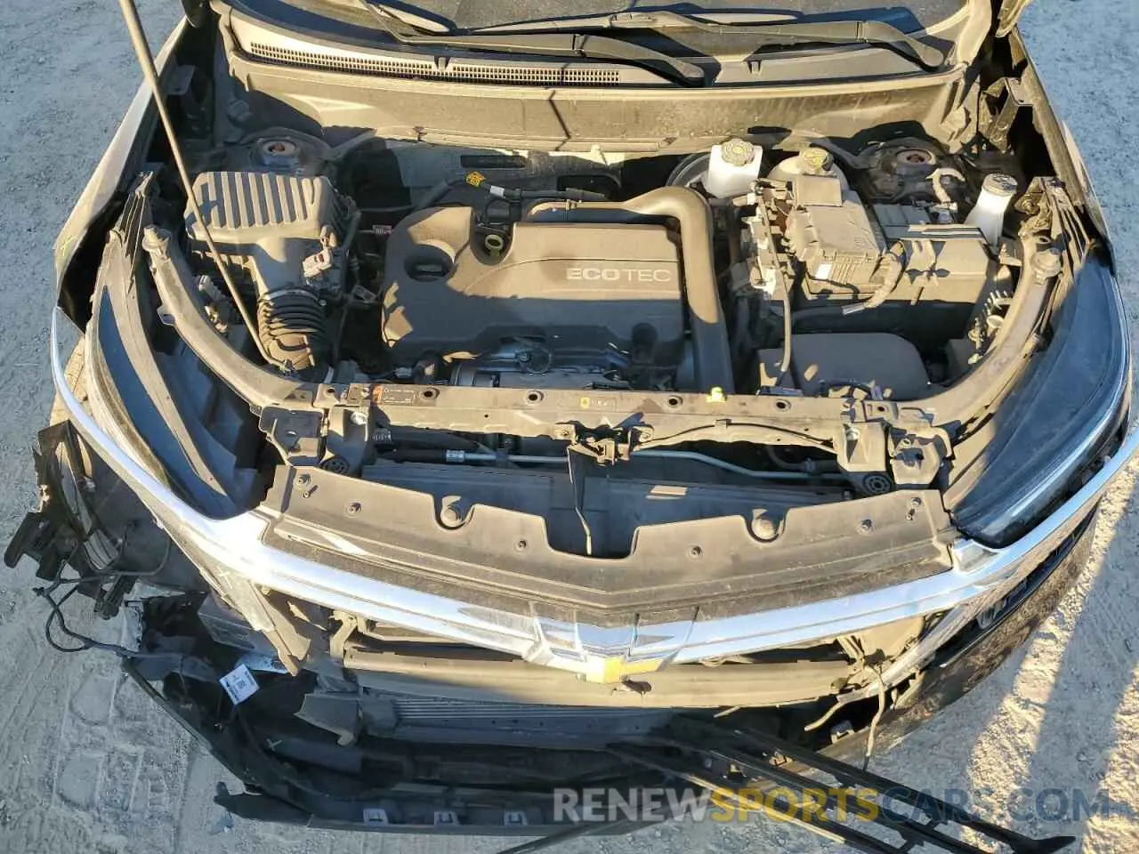 12 fotografías del automóvil dañado 3GNAXKEV6NL295381 CHEVROLET EQUINOX 2022