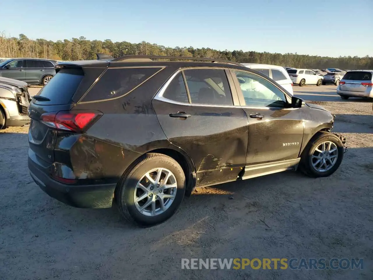 3 fotografías del automóvil dañado 3GNAXKEV6NL295381 CHEVROLET EQUINOX 2022