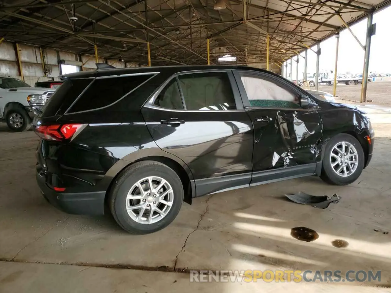 3 fotografías del automóvil dañado 3GNAXKEV6NL306055 CHEVROLET EQUINOX 2022