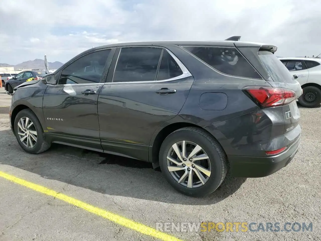 2 fotografías del automóvil dañado 3GNAXKEV6NS207001 CHEVROLET EQUINOX 2022