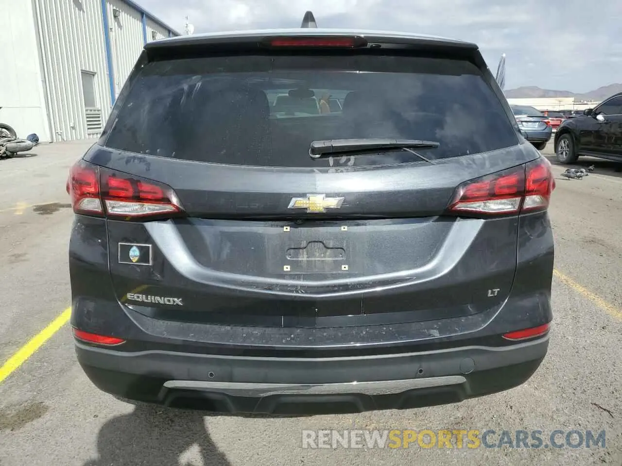 6 fotografías del automóvil dañado 3GNAXKEV6NS207001 CHEVROLET EQUINOX 2022