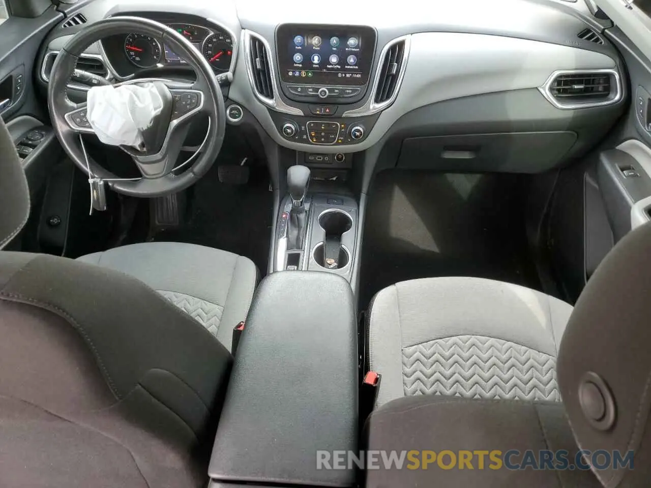 8 fotografías del automóvil dañado 3GNAXKEV6NS207001 CHEVROLET EQUINOX 2022