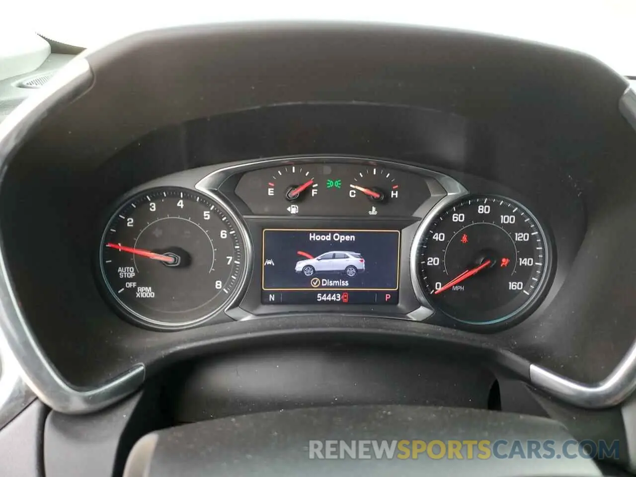 9 fotografías del automóvil dañado 3GNAXKEV6NS207001 CHEVROLET EQUINOX 2022